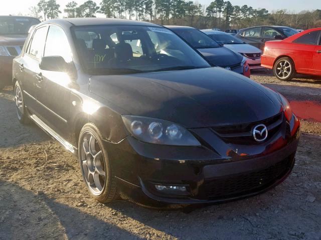 JM1BK34L481112587 - 2008 MAZDA SPEED 3 BLACK photo 1