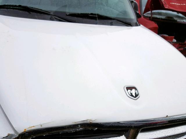 1B7GL2AN91S101572 - 2001 DODGE DAKOTA QUA WHITE photo 7