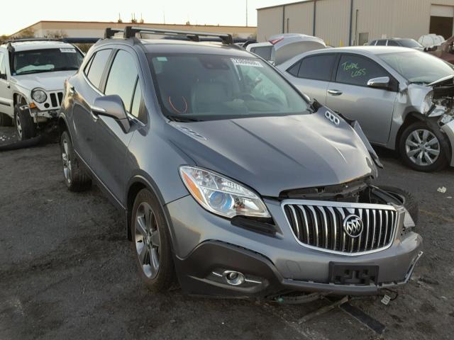 KL4CJDSB4EB519039 - 2014 BUICK ENCORE PRE CHARCOAL photo 1