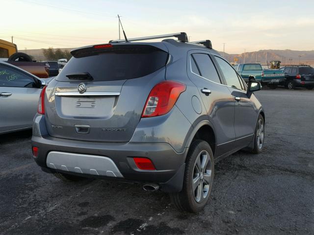 KL4CJDSB4EB519039 - 2014 BUICK ENCORE PRE CHARCOAL photo 4