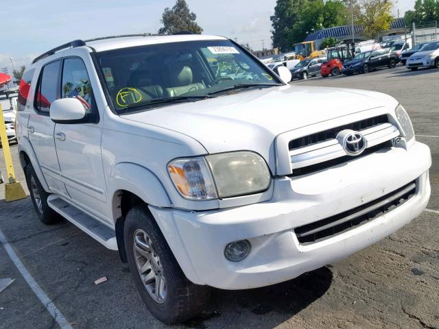 5TDZT34A56S269491 - 2006 TOYOTA SEQUOIA SR 白色 照片 1