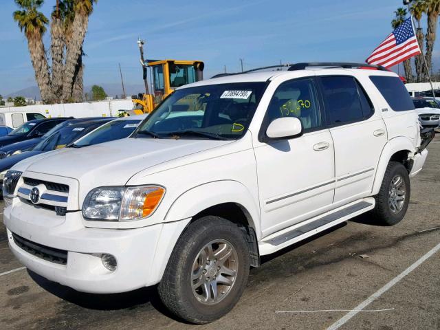 5TDZT34A56S269491 - 2006 TOYOTA SEQUOIA SR 白色 照片 2