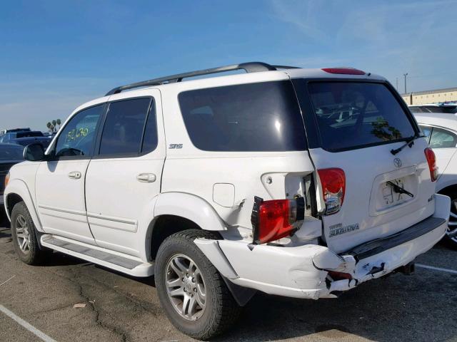 5TDZT34A56S269491 - 2006 TOYOTA SEQUOIA SR 白色 照片 3