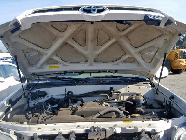 5TDZT34A56S269491 - 2006 TOYOTA SEQUOIA SR 白色 照片 7