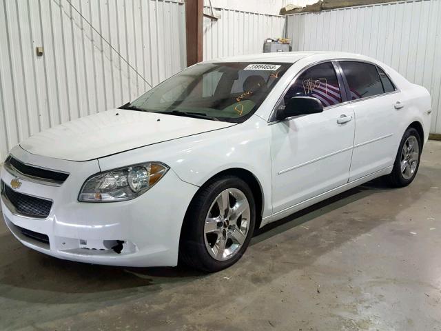 1G1ZA5E13BF134397 - 2011 CHEVROLET MALIBU LS თეთრი ფოტო 2