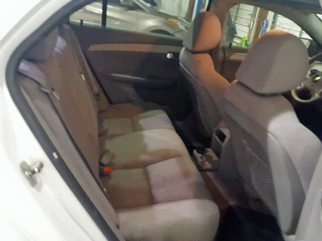 1G1ZA5E13BF134397 - 2011 CHEVROLET MALIBU LS თეთრი ფოტო 6