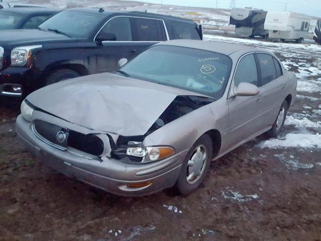 1G4HP54K1Y4149251 - 2000 BUICK LESABRE CU GOLD photo 2