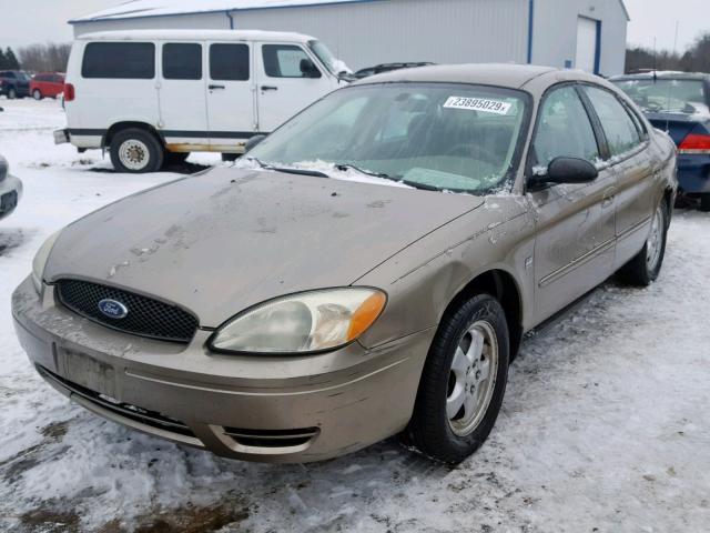 1FAFP55S64G147522 - 2004 FORD TAURUS SES BROWN photo 2