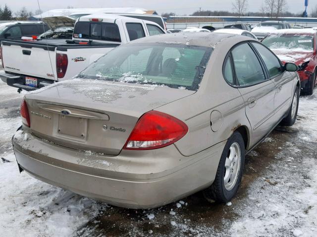 1FAFP55S64G147522 - 2004 FORD TAURUS SES BROWN photo 4