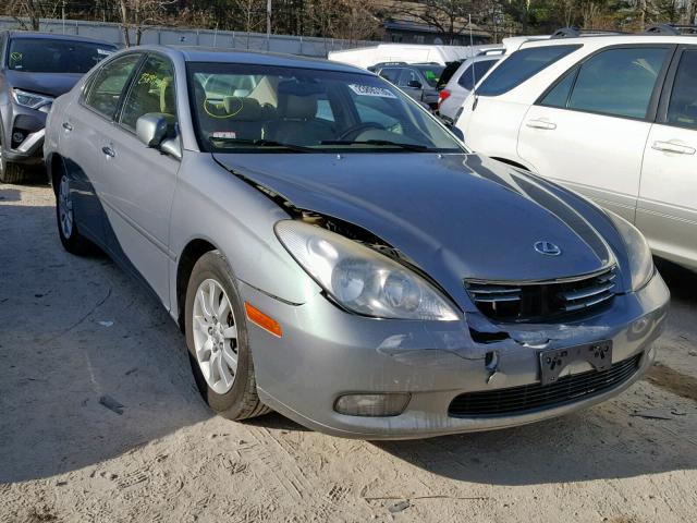 JTHBA30G740007018 - 2004 LEXUS ES 330 GRAY photo 1