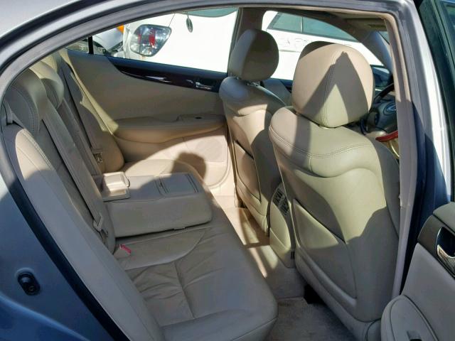 JTHBA30G740007018 - 2004 LEXUS ES 330 GRAY photo 6