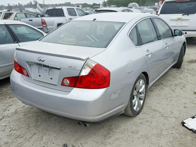 JNKAY01E77M304399 - 2007 INFINITI M35 BASE SILVER photo 4