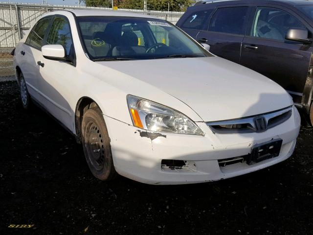 JHMCM56167C016984 - 2007 HONDA ACCORD VAL WHITE photo 1