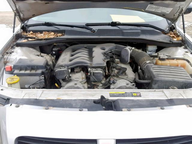 2D8FV48V55H155571 - 2005 DODGE MAGNUM SXT SILVER photo 7