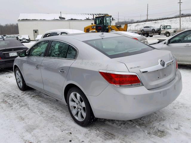 1G4GC5ED0BF312443 - 2011 BUICK LACROSSE C SILVER photo 3