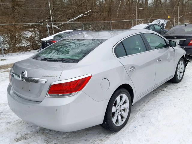 1G4GC5ED0BF312443 - 2011 BUICK LACROSSE C SILVER photo 4