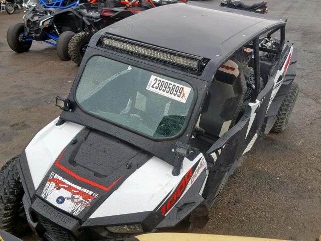 4XA6T1EA9EB198508 - 2014 POLARIS RZR 4 1000 WHITE photo 2