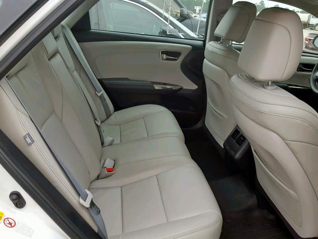 4T1BK1EB3JU273233 - 2018 TOYOTA AVALON XLE WHITE photo 6