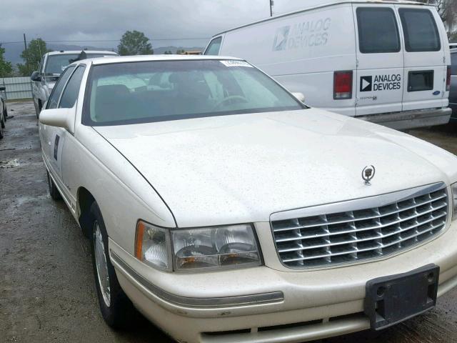 1G6KD54Y5XU790007 - 1999 CADILLAC DEVILLE WHITE photo 1