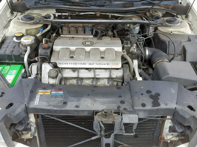 1G6KD54Y5XU790007 - 1999 CADILLAC DEVILLE WHITE photo 7