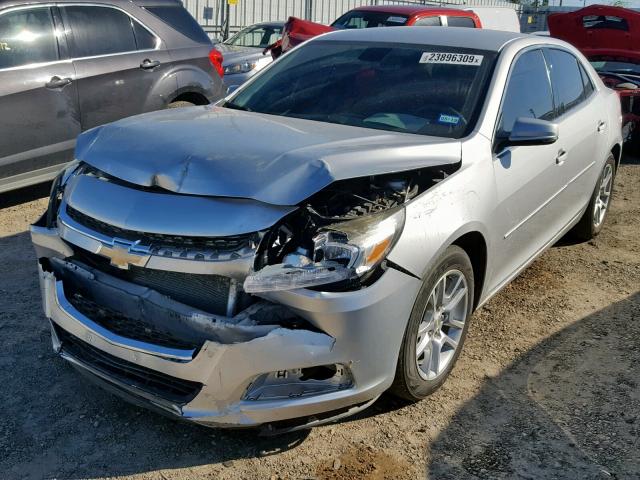 1G11C5SL8EF147129 - 2014 CHEVROLET MALIBU 1LT ვერცხლისფერი ფოტო 2