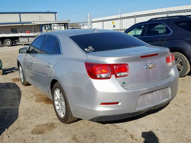 1G11C5SL8EF147129 - 2014 CHEVROLET MALIBU 1LT ვერცხლისფერი ფოტო 3