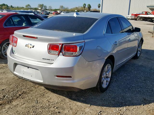 1G11C5SL8EF147129 - 2014 CHEVROLET MALIBU 1LT ვერცხლისფერი ფოტო 4