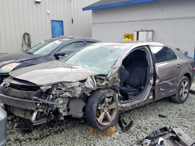 1G1ZC5E17BF159572 - 2011 CHEVROLET MALIBU 1LT ნაცრისფერი ფოტო 2