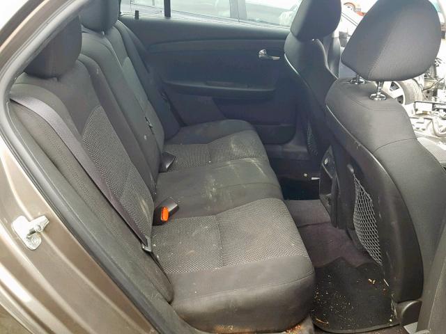 1G1ZC5E17BF159572 - 2011 CHEVROLET MALIBU 1LT ნაცრისფერი ფოტო 6