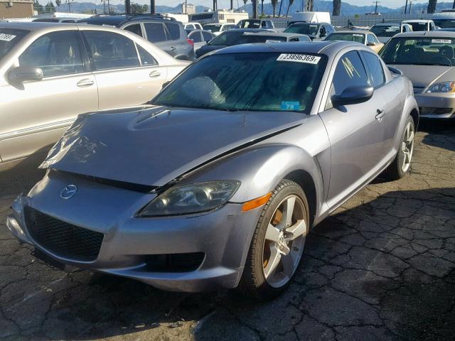 JM1FE173550160139 - 2005 MAZDA RX8 SILVER photo 2