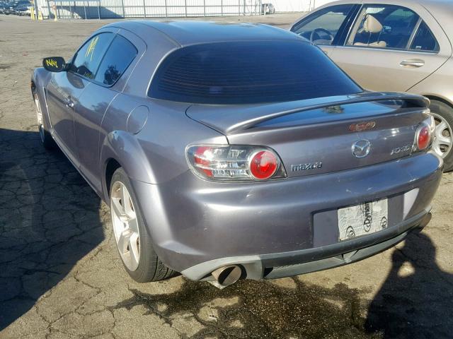 JM1FE173550160139 - 2005 MAZDA RX8 SILVER photo 3