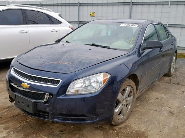 1G1ZB5E04CF272469 - 2012 CHEVROLET MALIBU LS BLUE photo 2