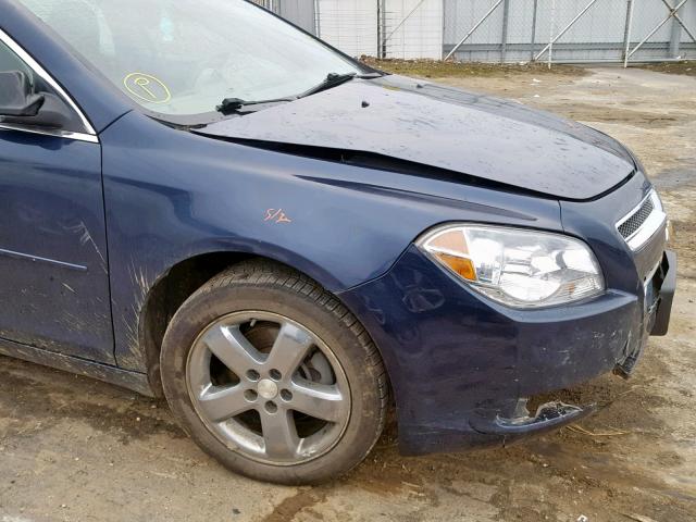 1G1ZB5E04CF272469 - 2012 CHEVROLET MALIBU LS BLUE photo 9