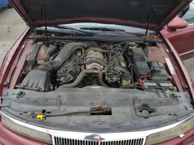 1LNLM91V8TY673829 - 1996 LINCOLN MARK VIII MAROON photo 7