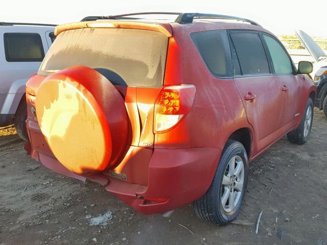 JTMBD31V265030024 - 2006 TOYOTA RAV4 LIMIT RED photo 4