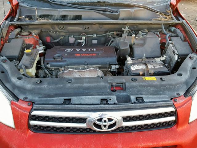 JTMBD31V265030024 - 2006 TOYOTA RAV4 LIMIT RED photo 7