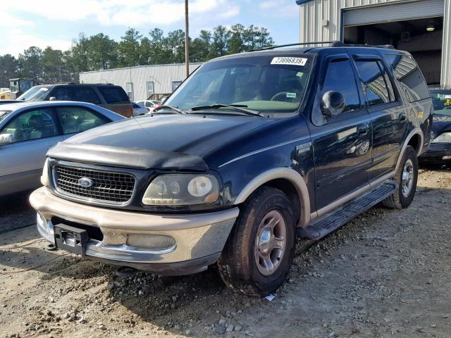 1FMPU18L4WLC39691 - 1998 FORD EXPEDITION BLACK photo 2