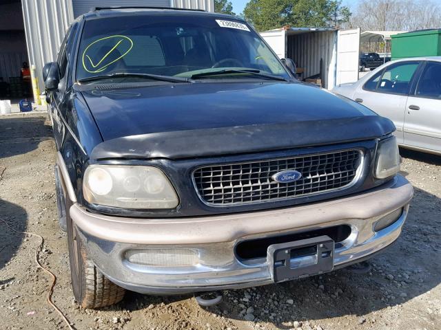 1FMPU18L4WLC39691 - 1998 FORD EXPEDITION BLACK photo 9