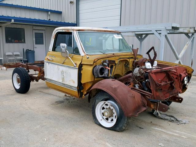 CE234S122499 - 1971 GMC TRUCK YELLOW photo 1