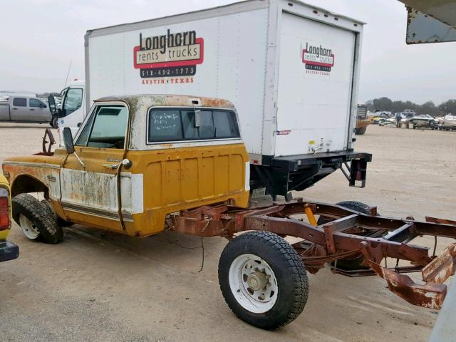 CE234S122499 - 1971 GMC TRUCK YELLOW photo 3