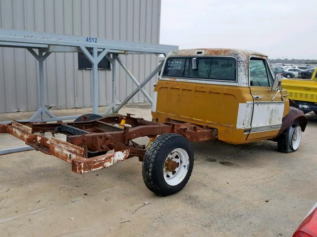 CE234S122499 - 1971 GMC TRUCK YELLOW photo 4