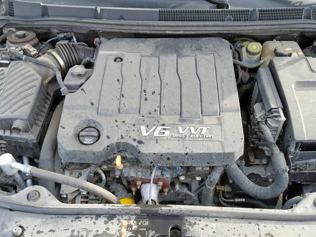 1G4GJ5E38CF133498 - 2012 BUICK LACROSSE T GRAY photo 7