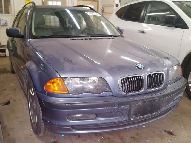 WBAAW33471EN80688 - 2001 BMW 325 IT BLUE photo 1