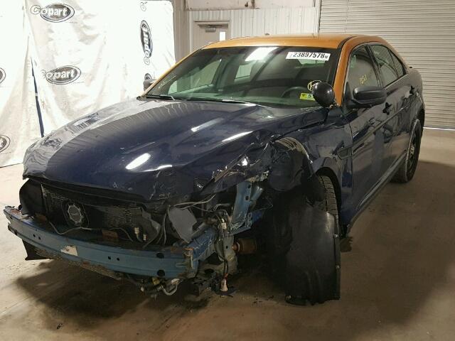 1FAHP2MT6DG124324 - 2013 FORD TAURUS POL BLUE photo 2