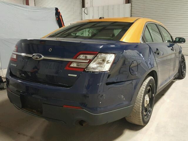 1FAHP2MT6DG124324 - 2013 FORD TAURUS POL BLUE photo 4