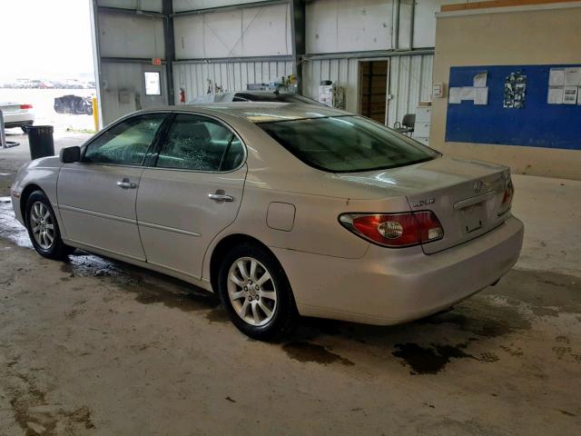 JTHBA30G645037730 - 2004 LEXUS ES 330 TAN photo 3