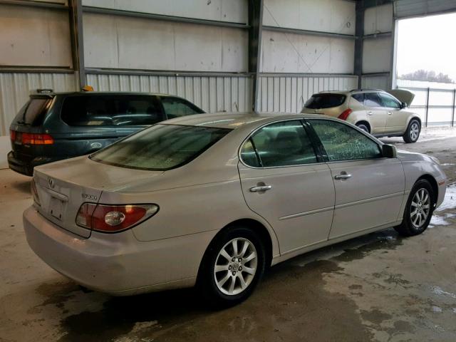 JTHBA30G645037730 - 2004 LEXUS ES 330 TAN photo 4