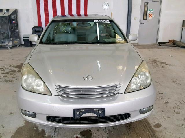 JTHBA30G645037730 - 2004 LEXUS ES 330 TAN photo 9