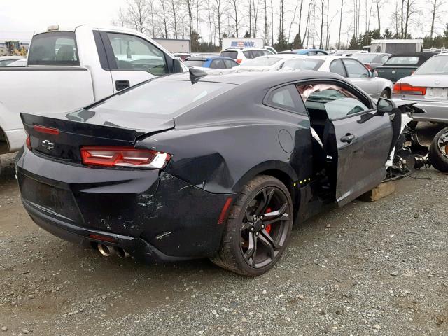 1G1FG1R73J0136967 - 2018 CHEVROLET CAMARO SS BLACK photo 4