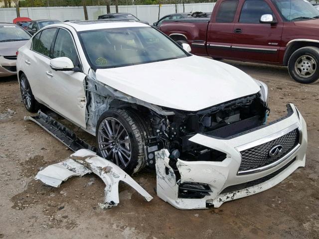 JN1FV7AP4GM420415 - 2016 INFINITI Q50 RED SP WHITE photo 1